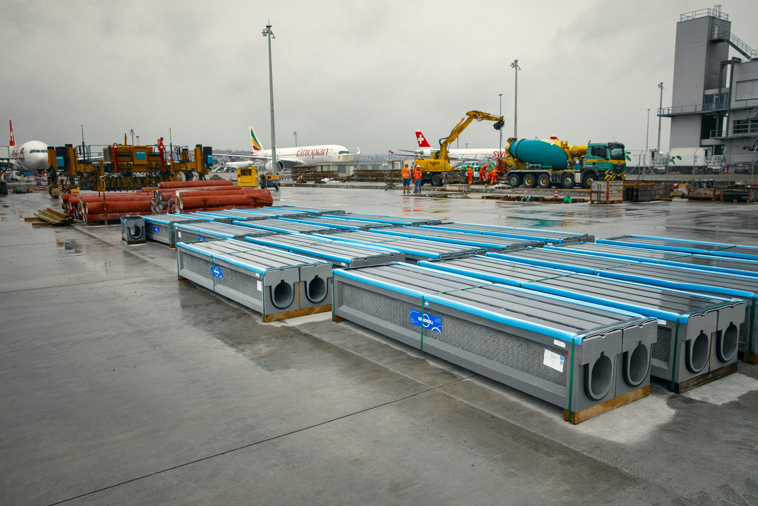 Sanierung Standplätze Flughafen Zürich